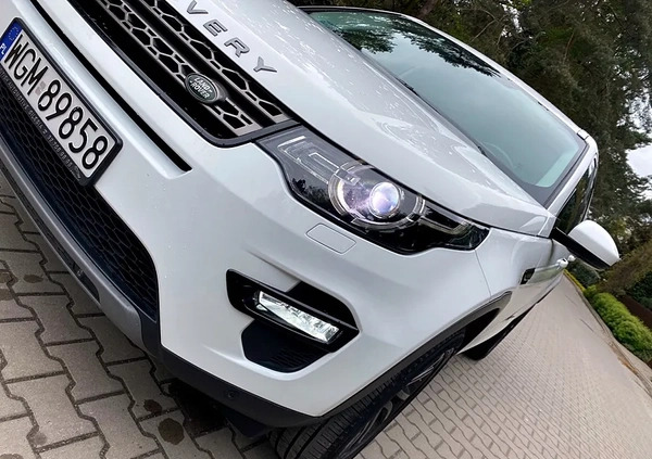 Land Rover Discovery Sport cena 79900 przebieg: 169852, rok produkcji 2015 z Skwierzyna małe 781